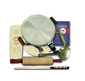Bethany Housewares 017186193006 Lefse Making Kit - Green Aluminum Non Stick Oven Safe Baki Bethany Housewares 017186193006 Lefse Making Kit - Green Aluminum Non Stick Oven Safe Baki