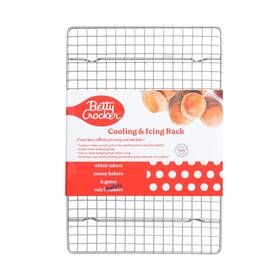 728621 Betty Crocker Carbon Steel 13 X 9 0.87 Inch Cooling Rack 728621 Betty Crocker Carbon Steel 13 X 9 0.87 Inch Cooling Rack