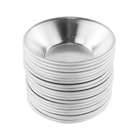 10091 Bezall 20pcs Egg Tart Molds Mini Pan For Baking Aluminium Puto Mold Pie Tins Cupca