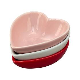 408155s3 Bia Cordon Bleu 3293 Heart Dish Set Of 3 - 6 Oz