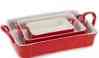 Big16 Stoneware Rectangular 3pc X10 Ship Bakeware Free Nib Southern Living Set Big16 Stoneware Rectangular 3pc X10 Ship Bakeware Free Nib Southern Living Set