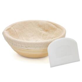 Blue Ridge Basket Company 811180037966 Bread Proofing Baking With Scraper For Breadmaking By