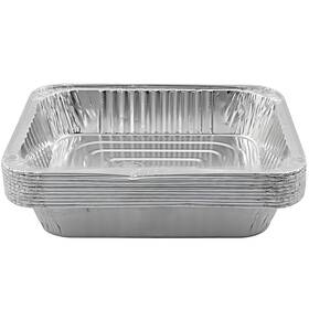 Blue Sky 729940013481 Jetfoil Aluminum Foil Steam Table Pans Half Size Deep 9x13 10 Pack