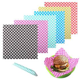 Blyemichdi 771644606271 300 Pcs Waxed Deli Paper Sheets 12 Inchesfood Basket Liners For Sandwiches
