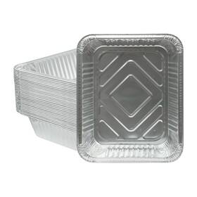 Bondonlum 978228210379 Aluminum Foil Pan 9 13 Half Size Pans Disposable For Roasting Catering Picnic