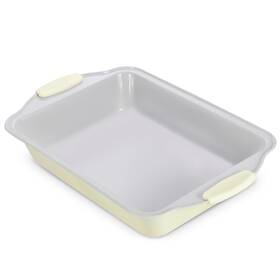 Boxiki Kitchen 628242552738 8x8 Baking Pan Non Stick Ceramic Square Cake For Oven Br