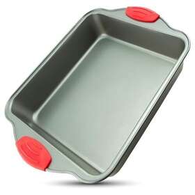 Boxiki Kitchen 707897152224 Non-stick Steel 8x8 Square Baking Pan Durable Oven And Dishwashe