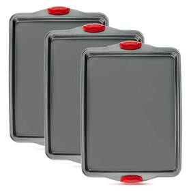 8541891765 Boxiki Kitchen Premium Nonstick Baking Sheet Pans Set Of 3 Heavy-gauge Carbon Steel W