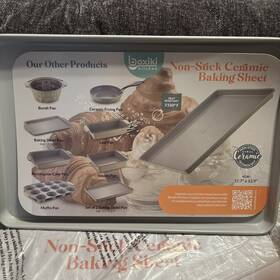 Bk-bsl1-1lpe Boxiki Kitchen Non-stick Ceramic Baking Sheet - Slick And Non-toxic Coa
