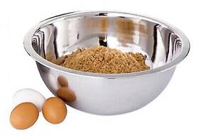 11629 Bradshaw International 3- Quart Extra-deep Stainless-steel Mixing Bowl