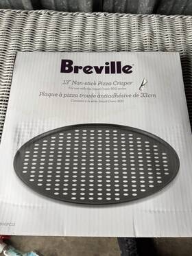 Bov800pc13 Breville 13 Inch Pizza Crisper Pan Nonstick Smart Oven 800 Series