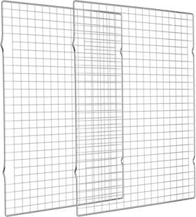 Briout 711181818772 Cooling Rack For Baking 2-pack 16x10 Inches Thick Wire Cookie