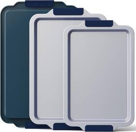 Bronypro 313112074075 Non Stick Ceramic Baking Sheet Pan Set Of 3 Natural Toxic Cookie S Bronypro 313112074075 Non Stick Ceramic Baking Sheet Pan Set Of 3 Natural Toxic Cookie S