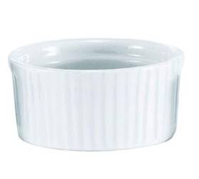 564021w Browne Foodservice 065506021010 Porcelain Ramekin 5 Oz Capacity