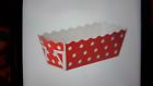 Bt8256 Welcome Home Brands Red With White Dots Paper Baking Loaf