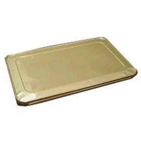 Y112045dg Bunzl Pactiv Gold Aluminum Foil Full Size Pan Lid - 80 / Cs Y112045dg Bunzl Pactiv Gold Aluminum Foil Full Size Pan Lid - 80 / Cs