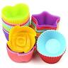 Busahom0000781 Cupcake Baking Silicone Cake Molds For Non Stick