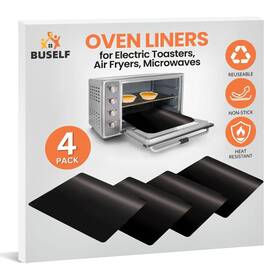 Buself 792105835396 Toaster Oven Liner Compatible With Breville Cuisinart Black And Decker Dash A