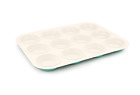 Bw000056-002 Greenlife Cup Ceramic Muffin Pan Turquoise 885837006049 Bw000056-002 Greenlife Cup Ceramic Muffin Pan Turquoise 885837006049