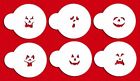 C742 Designer Stencils Mini Faces Cookie 787484005270
