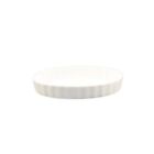 Cac China 6.5-ounce Porcelain Oval Fluted Quiche Baking Dish 6 By 4-1/4-inch Cac China 6.5-ounce Porcelain Oval Fluted Quiche Baking Dish 6 By 4-1/4-inch