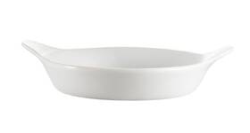 Cac China 800960513141 106-ounce Porcelain French Handle Baking Dish 13-3/4 By 1-3/4-inch