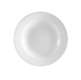 Rcn-120f Cac China Clinton Rolled Edge 12-inch Super White Porcelain Pasta Bo Rcn-120f Cac China Clinton Rolled Edge 12-inch Super White Porcelain Pasta Bo