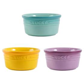 N80722a1162yi8vn Callaron 6 Oz Creme Brulee Ramekins Set Of 3 - Ceramic Baking Bowl Porcelain