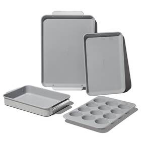Caraway 810118303586 Nonstick Ceramic Bakeware Set 5 Pieces - Baking Sheets Assorted Pan