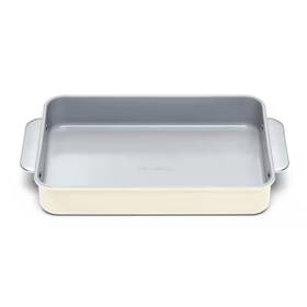 Caraway Home 313103014097 Non-stick Brownie Pan With Handle Cream