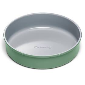 91368931 Caraway Home 8.82 Inch Nonstick Ceramic Circle Pan Sage Round Baking