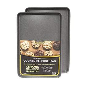 Casa Ware 2pc Ultimate Commercial Weight 15 X 10 1-inch Cookie Sheet Set