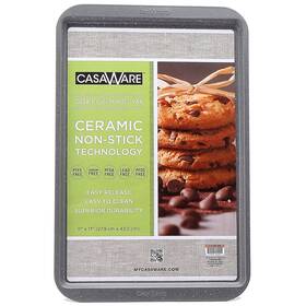 Casaware 853766005914 Ceramic Coated Nonstick Cookie/jelly Roll Pan 11 Inch X17 Silver Granite Casaware 853766005914 Ceramic Coated Nonstick Cookie/jelly Roll Pan 11 Inch X17 Silver Granite