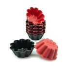 Cb-305rb Freshware Silicone Flower Reusable Cupcake And Muffin Baking 852163003295