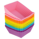 Cb-306sc Freshware Silicone Square Reusable Cupcake Muffin Baking Cup 852163003578