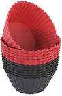 Cb-320rb Freshware Silicone Jumbo Round Reusable Cupcake And Muffin 642070580299