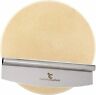 Cc-pizzastone-round-16 Culinary Couture Round Pizza Stone With Cutter Kitchen Thermal Baking