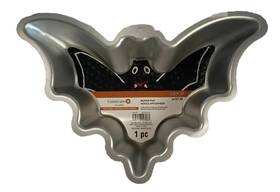 661973 Celebrate It Halloween Baking Pan Cake Bat 12.5 W X 8-9 H New Holiday Cooking