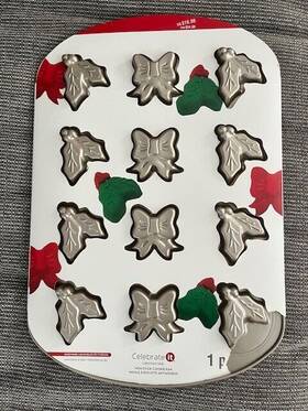 701515 Celebrate It Non-stick Cookie Pan Bakeware Christmas