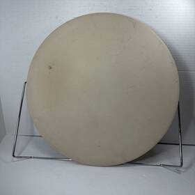 93094 Celebrating Home Garden Party Round 15 15in Baking Stone Cradle 1370