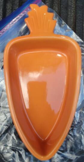 93-ca15 Chantal Orange Carrot 16 Oz 2 Cup Baking Dish - C1 93-ca15 Chantal Orange Carrot 16 Oz 2 Cup Baking Dish - C1