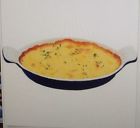 Chasseur Paderno World Cuisine 1 Quart Enamel Cast Iron Oval Dish Blue 0803118367207