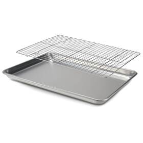 Checkered Chef 850034175003 Baking Sheet Set - Large 13 Inch X 9.5 Stainless Steel Quarter Pan For With Checkered Chef 850034175003 Baking Sheet Set - Large 13 Inch X 9.5 Stainless Steel Quarter Pan For With