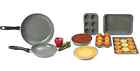 Chef 9 Pc Kitchen Non Stick Cookware Cooking Baking Bakeware Cookie Pie Frying Pans 740737749444
