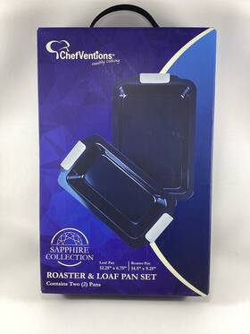 Chef Ventions 849808011197 Roaster And Loaf Pan Set New In Box