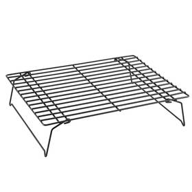 Wk9127 Chefmade Baking And Cooling Rack 13.5inch Nonstick Stackable Collapsible Rectangle Wire R Wk9127 Chefmade Baking And Cooling Rack 13.5inch Nonstick Stackable Collapsible Rectangle Wire R