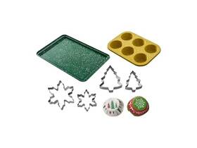 Chicago Metallic 015388082166 78 Piece Holiday Baking Set