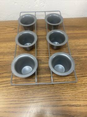 Chicago Metallic 070687265627 Professional 6-cup Popover Pan 16 Inch X 9