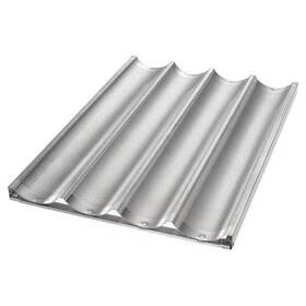 49034 Chicago Metallic Baguette/french Bread Pan 4 Moulds