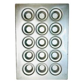 B5435 Chicago Metallic Commercial Bakeware Large 4.5 Inch Big Top Muffin Pan Baking